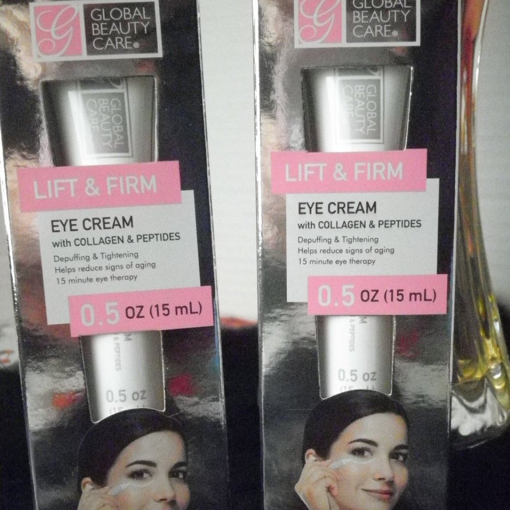 Global Beauty Care Collagen Lift & Firm Eye Cream 2pc Set